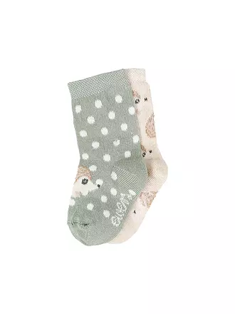 EWERS | Baby Socken 2-er Pkg beige melange | beige