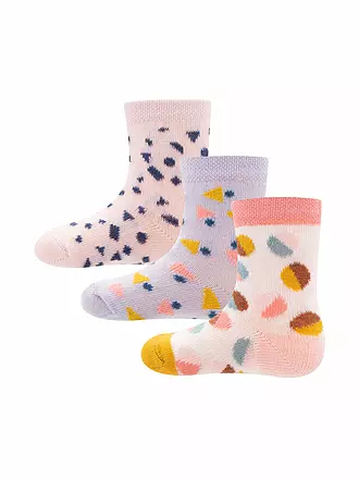 EWERS | Baby Socken 3-er Pkg flieder / rosa | rosa