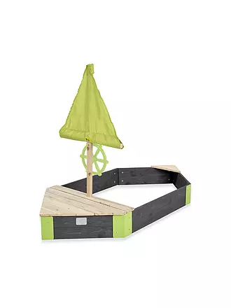 EXIT TOYS | Aksent Holzsandkasten Boot 190x90cm | 