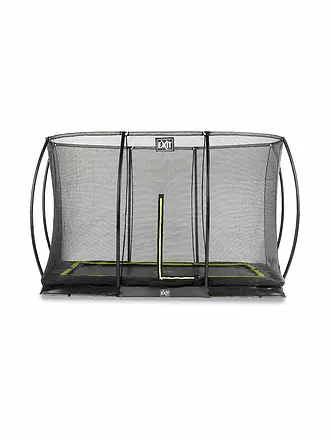 EXIT TOYS | Silhouette Bodentrampolin 244x366cm mit Sicherheitsnetz | 