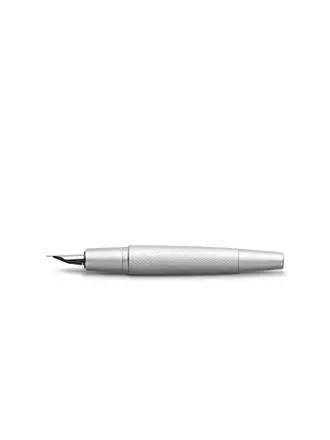 FABER-CASTELL | Füller e-motion pure mittel (Silver) | 