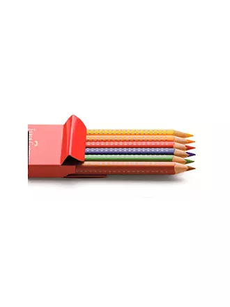 FABER-CASTELL | Jumbo Grip Buntstift, 6er Kartonetui | keine Farbe