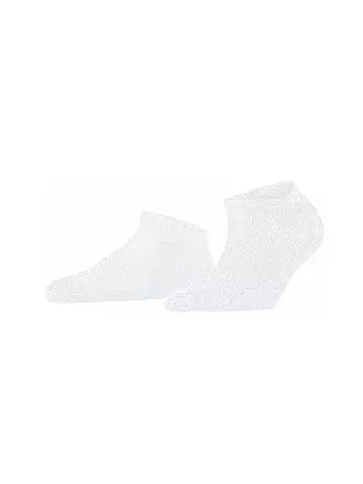 FALKE |  Sneakersocken Shiny black | weiss