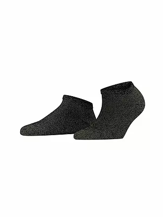 FALKE |  Sneakersocken Shiny black | blau