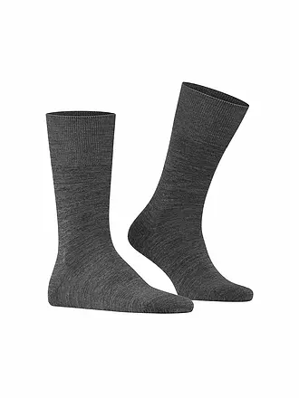 FALKE |  Socken dark blue melange | grau