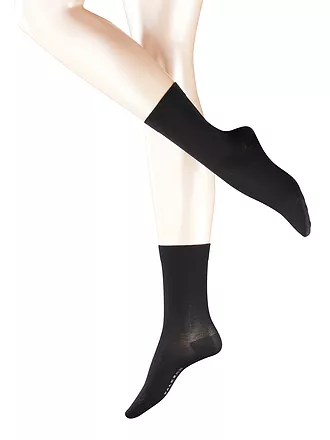 FALKE | Damen Socken Cotton Touch marine | schwarz