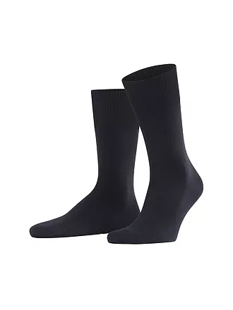 FALKE | Herren Socken CLIMAWOOL black | dunkelblau