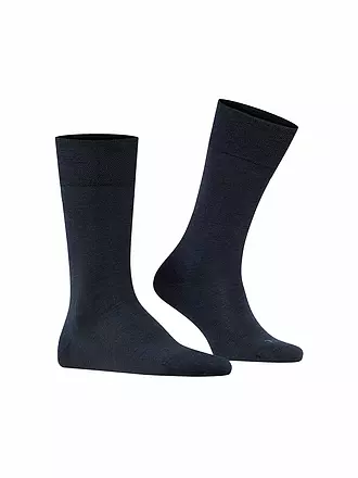 FALKE | Herren Socken Sensitive Berlin black | dunkelblau