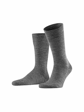 FALKE | Herren Socken Sensitive Berlin black | grau