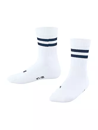FALKE | Kinder Socken DYNAMIC white / green | weiss