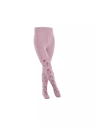FALKE | Mädchen Strumpfhose LITTLE FLOWERS thulit | dunkelblau