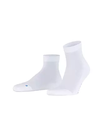 FALKE | Sneaker Socken COOL KICK white | hellgrau