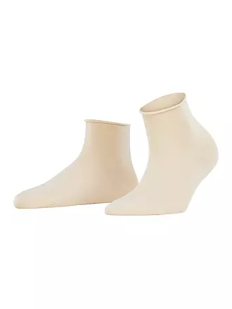 FALKE | Sneaker Socken COTTON TOUCH black | creme