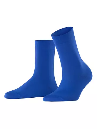 FALKE | Socken COTTON TOUCH Silver | blau