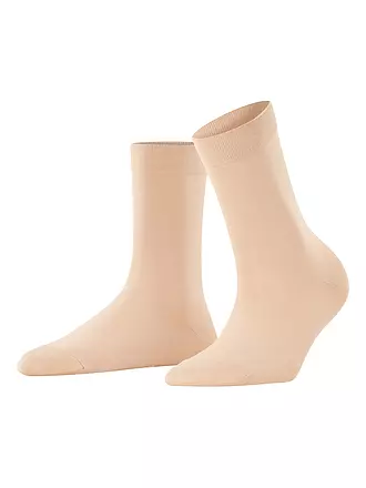 FALKE | Socken COTTON TOUCH black | beige