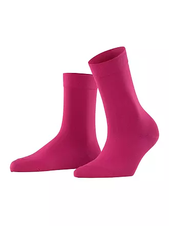 FALKE | Socken COTTON TOUCH black | pink