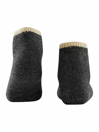FALKE | Socken Cosy Plush anthra.mel | hellgrau