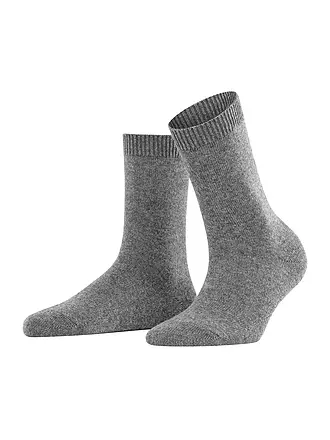 FALKE | Socken Cosy Wool dark navy | grau