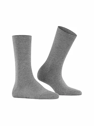 FALKE | Socken FAMILY scarlet | grau