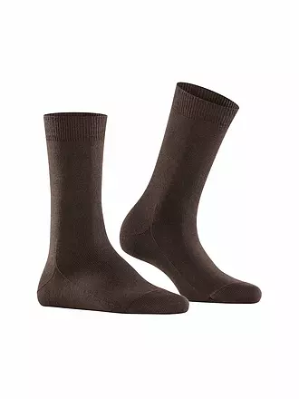 FALKE | Socken FAMILY scarlet | braun