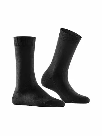 FALKE | Socken Family black | rot