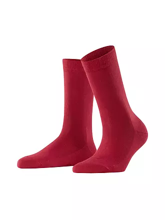 FALKE | Socken Family black | rot