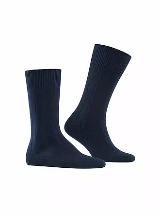 FALKE | Socken LHASA light greymelange | blau