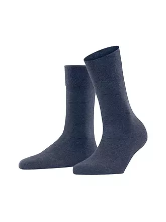 FALKE | Socken SENSITIVE LONDON light greymel. | blau