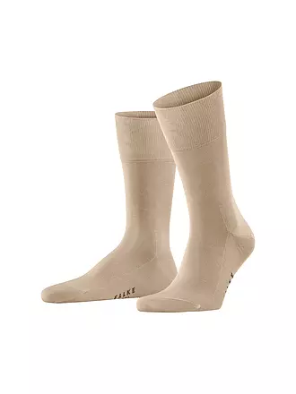 FALKE | Socken TIAGO anthracite melange | beige