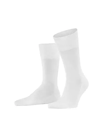 FALKE | Socken TIAGO anthracite melange | weiss