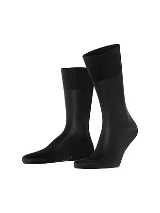 FALKE | Socken TIAGO anthracite melange | schwarz