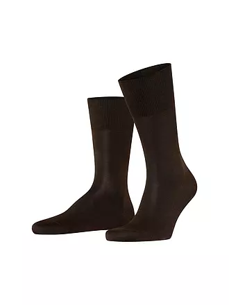 FALKE | Socken TIAGO anthracite melange | braun