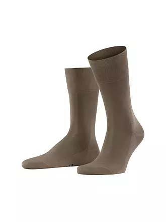 FALKE | Socken TIAGO anthracite melange | olive