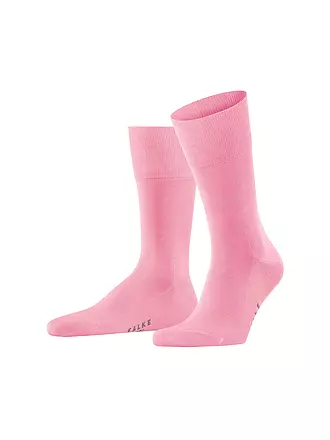 FALKE | Socken TIAGO anthracite melange | rosa