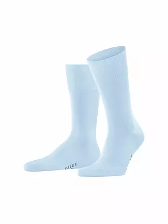 FALKE | Socken TIAGO black | hellblau