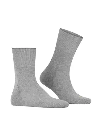 FALKE | Socken light grey | blau