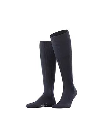FALKE | Stutzen MILANO dark navy | schwarz