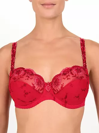 FELINA CONTURELLE | Bügel-BH Provence tango red | creme