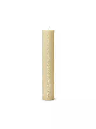 FERM LIVING | Adventskalender Kerze PURE Pale Yellow | creme