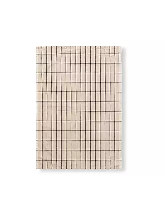 FERM LIVING | Geschirrtuch HALE Sand / Black | olive