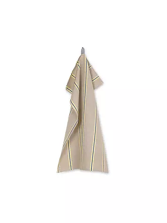 FERM LIVING | Geschirrtuch HALE Sand / Black | beige