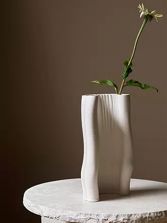 FERM LIVING | Vase MOIRE 30cm Offwhite | 