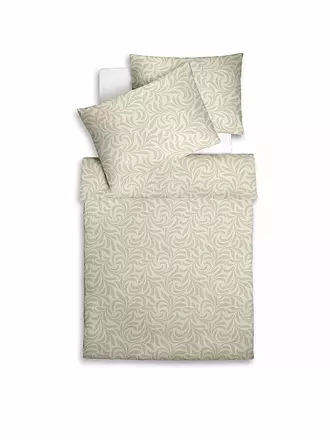 FLEURESSE | Damast Bettwäsche Opal 70x90cm / 140x200cm | weiss
