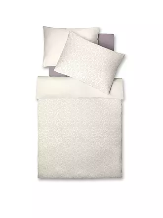 FLEURESSE | Leinen Bettwäsche NIZZA 70x90cm / 140x200cm Mauve | beige