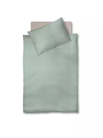 FLEURESSE | Musselin Bettwäsche CAPRI 70x90cm/140x200cm Mint | hellblau