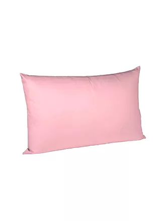 FLEURESSE | Satin Kissenbezug ROYAL UNI 2er 40x80cm Orange | rosa