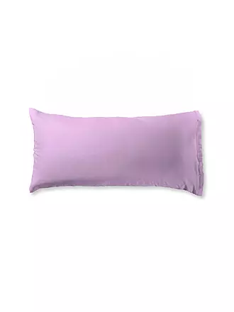 FLEURESSE | Satin Kissenbezug Royal Uni 2-er 40x80cm (Sand) | lila