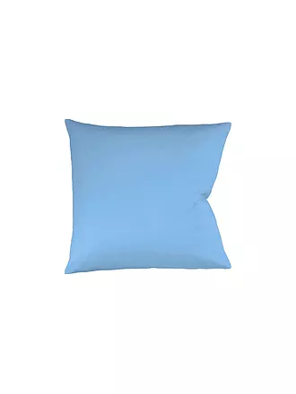 FLEURESSE | Satin Kissenbezug Royal Uni 2er 40x40cm Beige | hellblau