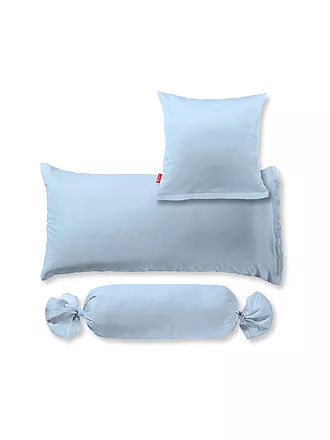 FLEURESSE | Satin Kissenbezug Royal Uni 2er 40x40cm Blau | hellblau