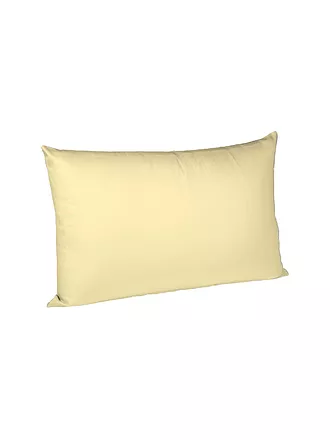 FLEURESSE | Satin Kissenbezug Royal Uni 2er 40x40cm Olive | gelb